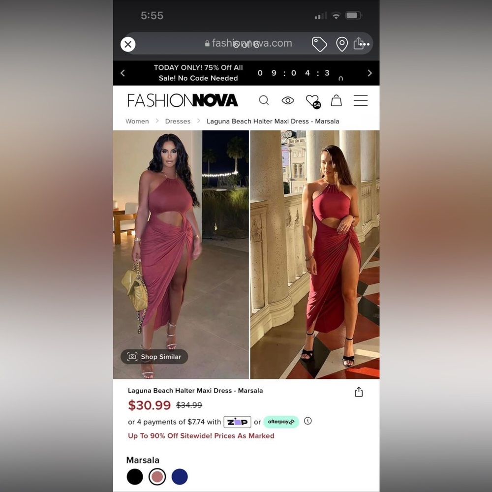 FASHION NOVA DRESS